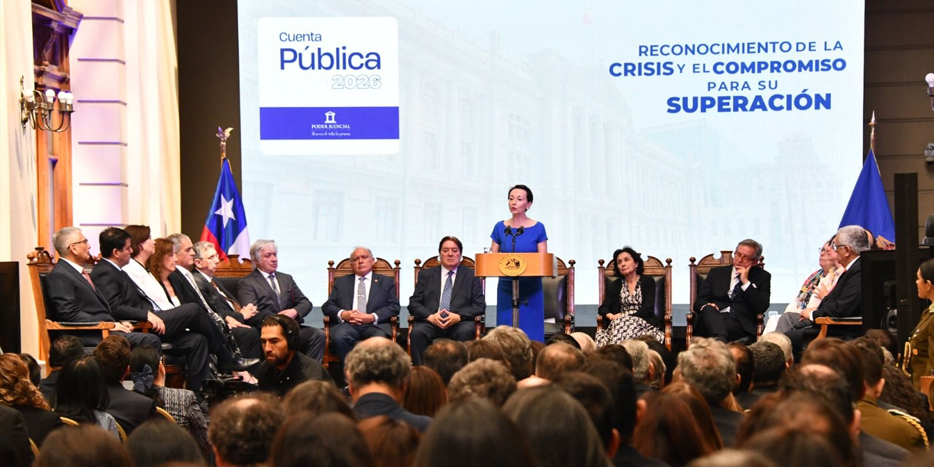 Presidenta de la Corte Suprema presenta Cuenta Pública 2025 e inaugura el Año Judicial 2026