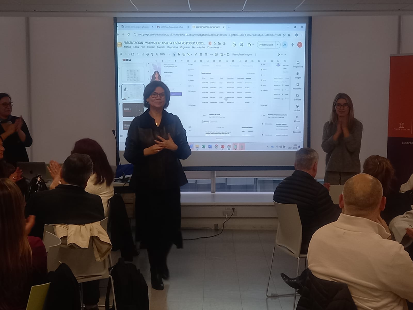 Primer taller de uso de la “Guía de atención y acceso a la Justicia para mujeres usuarias víctimas de violencia de género en el ámbito de pareja o intrafamiliar”