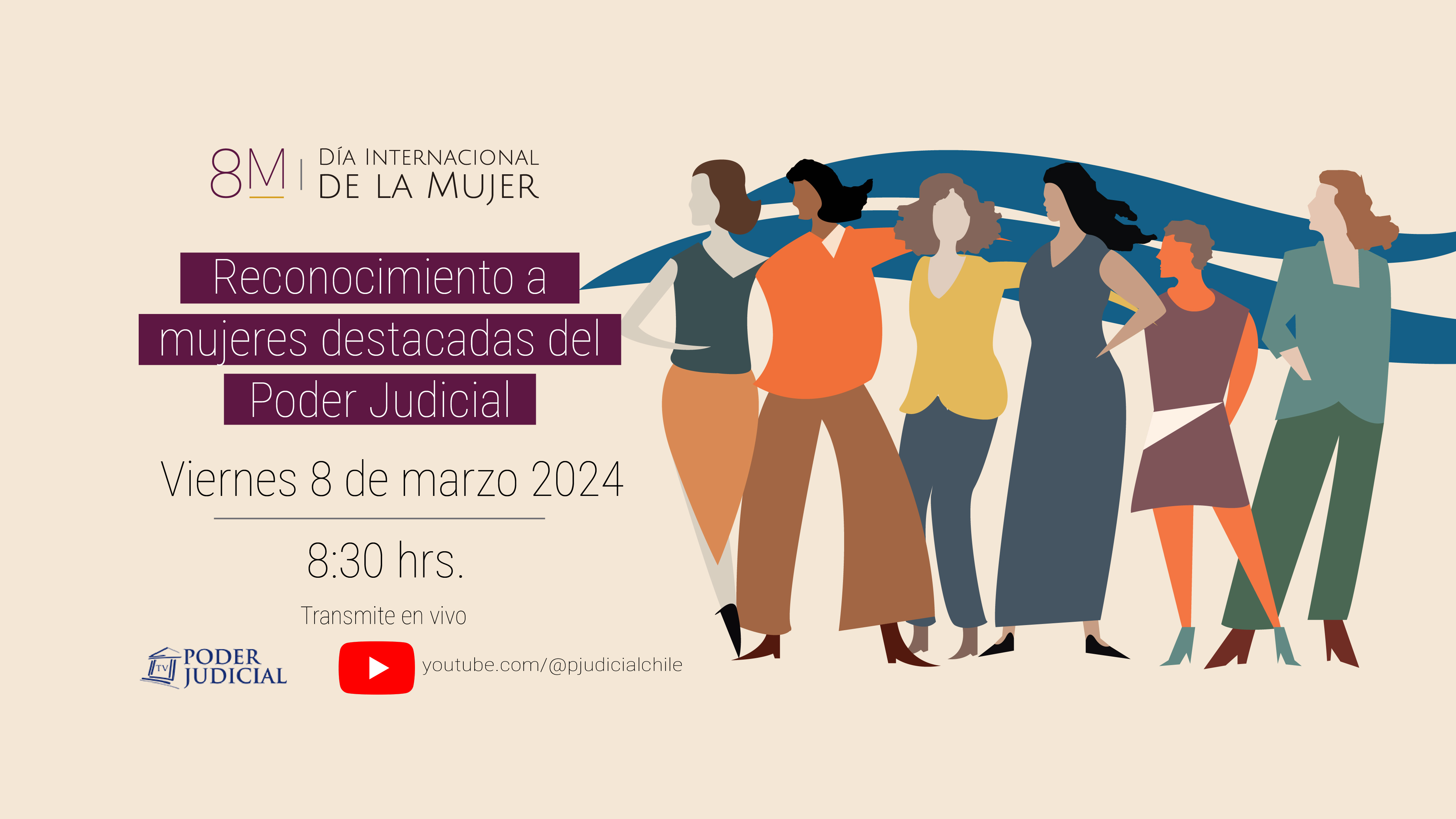 Resultados del reconocimiento a mujeres destacadas por su labor en la promoción de la igualdad de género en el Poder Judicial de Chile