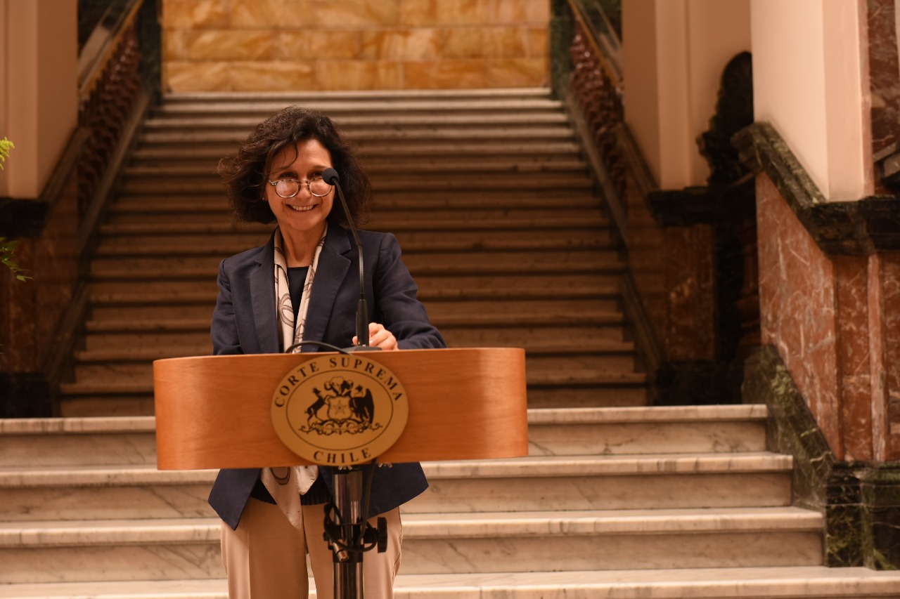 Ministra Andrea Muñoz Sánchez ejerce como Presidenta (s) de la Corte Suprema