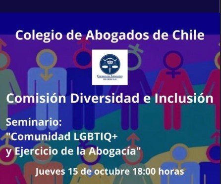 Seminario Virtual: Comunidad LGBTIQ+ y Ejercicio de la Abogacía