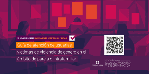 Invitación a inscribirse presencialmente al Lanzamiento de difusión y pilotaje de la   Guía de atención de usuarias víctimas de violencia de género en el ámbito de pareja o intrafamiliar