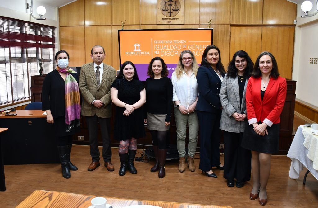Comité de Género de Puerto Montt participó en visita de la Secretaría Técnica de la Corte Suprema a la jurisdicción
