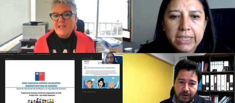 Comité de Género de la Corte de Valparaíso encabezó charla de capacitación sobre casas de acogida como medida de protección a las mujeres víctimas de violencia doméstica